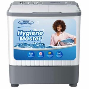 Haier Thermocool Hygiene Master Top load Semi Automatic, 6kg, Grey, 3 Wash Program, Washing Machine - Image 2