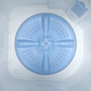 Haier Thermocool Hygiene Master Top load Semi Automatic, 6kg, Grey, 3 Wash Program, Washing Machine - Image 3