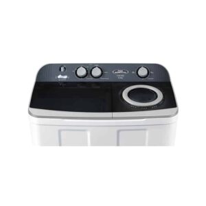 Haier Thermoocol Hygiene Master Top load Semi Automatic, 8kg, Grey, 3 Wash Program, Washing Machine - Image 2