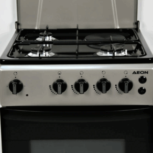 AEON GAS COOKER 50X50 3G INOX HOB-SILVER S5311MEIMPDBS - Image 4