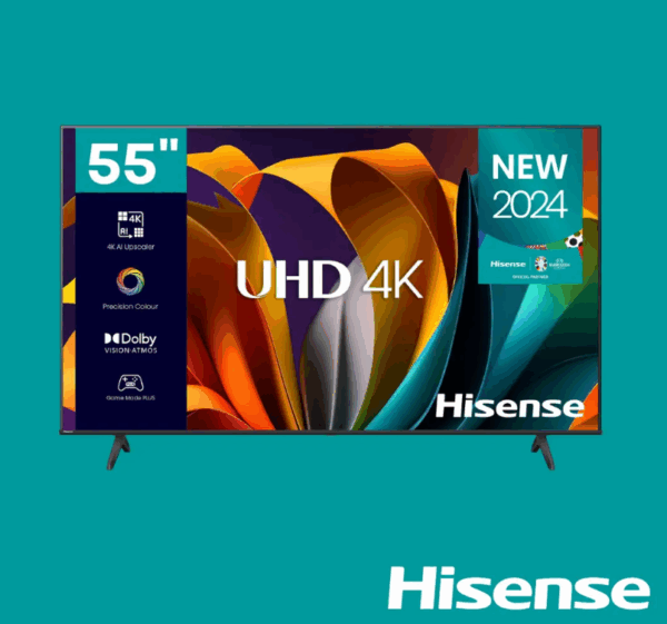 Hisense TV UHD 55 Inch A6N 4K Smart