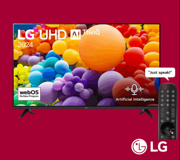 LG TV UHD 50 Inch UT73 4K Smart TV AI Magic remote HDR10 webOS24