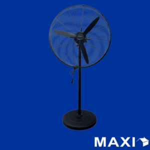 Maxi Standing Industrial Fan 26 inch Black (650-KFS)