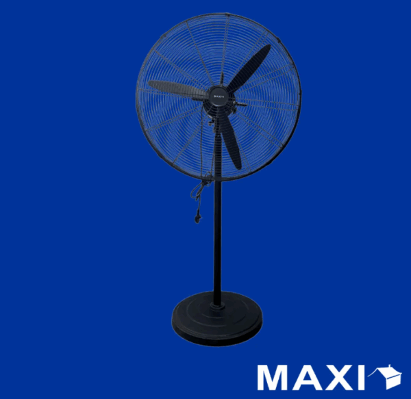 Maxi Standing Industrial Fan 26 inch Black (650-KFS)