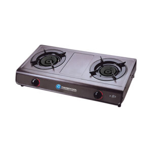 Haier Thermocool 2 Hob Teflon Table Cooker, Teflon Body, Auto Ignition